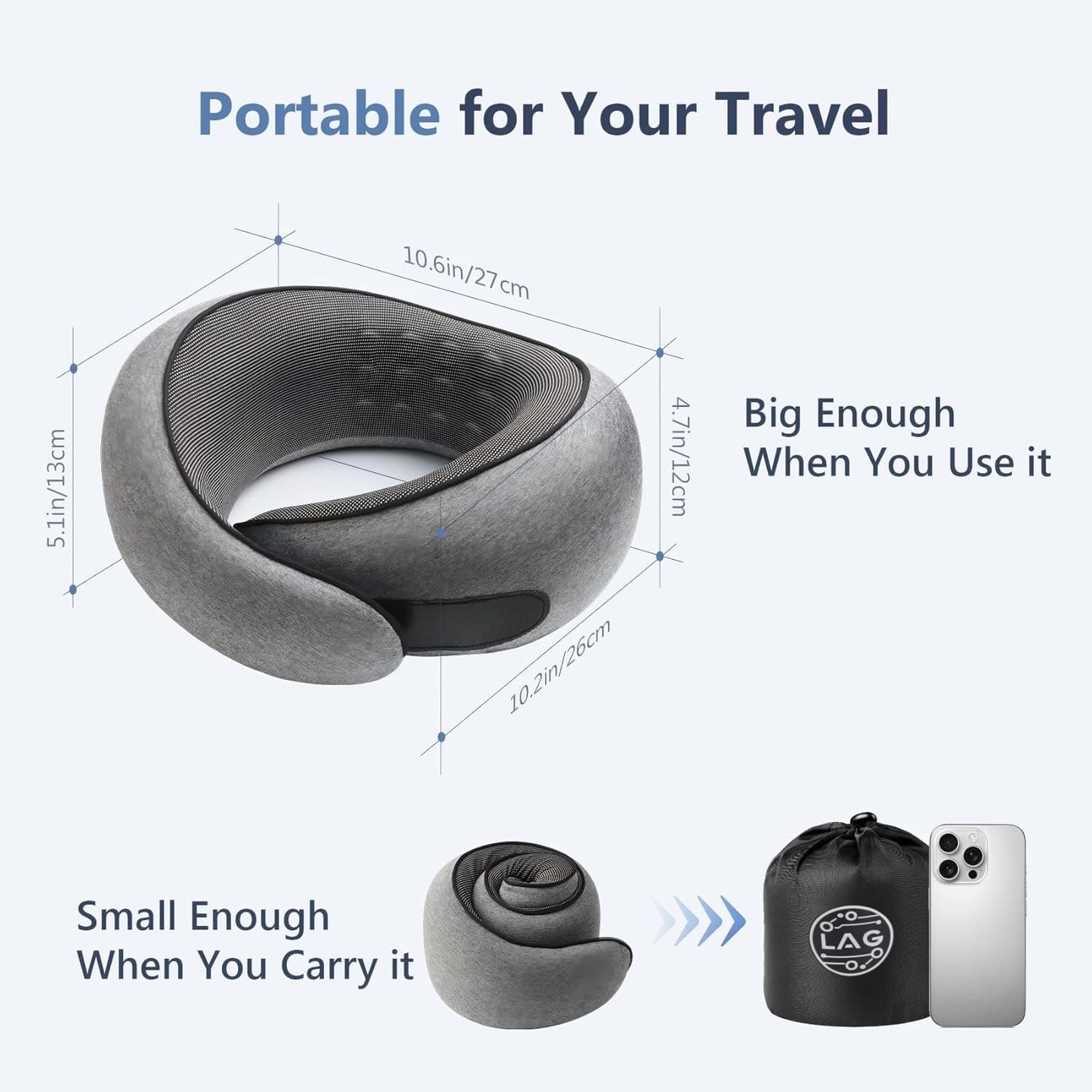 LAG Neck Travel Pillow 3