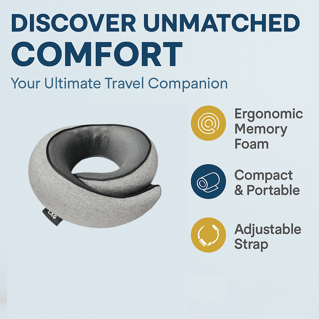 LAG Neck Travel Pillow 6