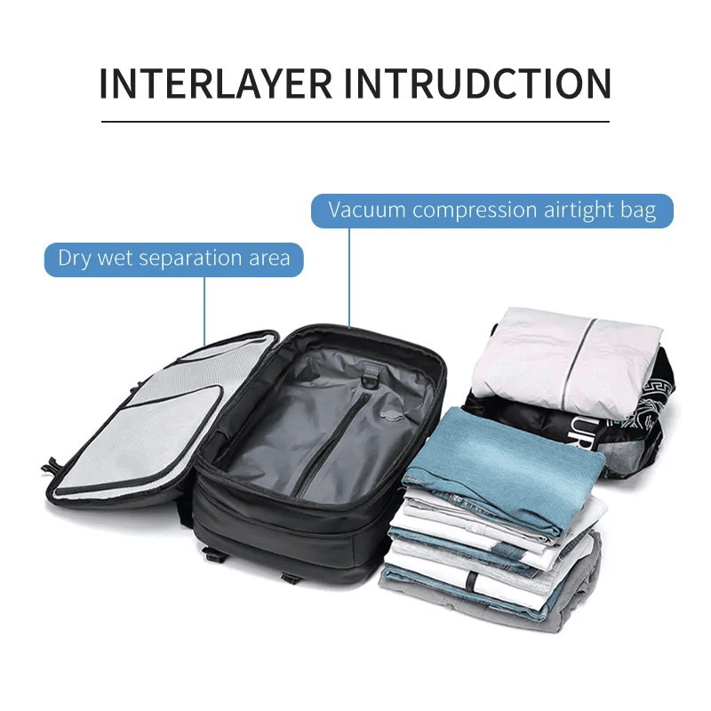 LAG Vacuum Expandable Travel Backpack 4